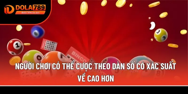 Xổ số siêu tốc 3 Người chơi có thể cược theo dàn số